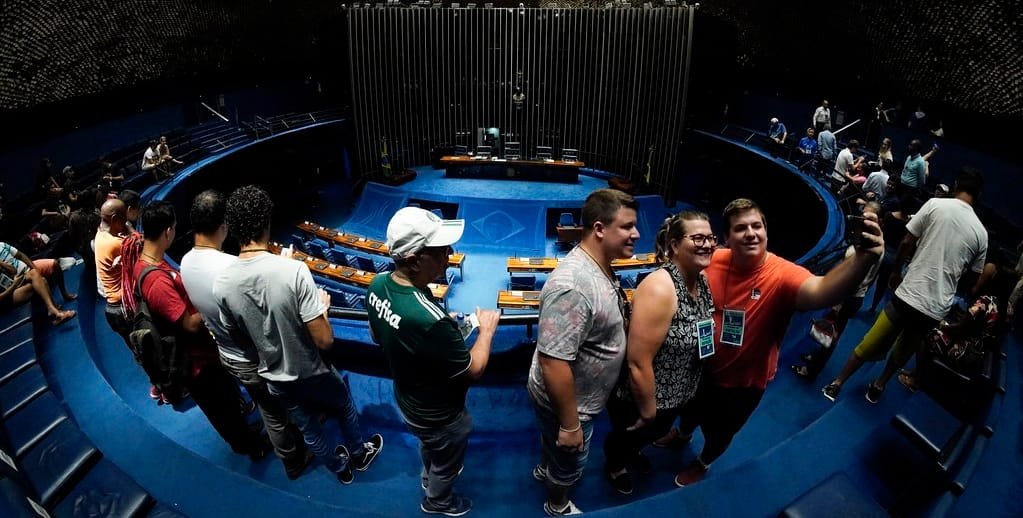 Senado Federal visitação Misto Brasil