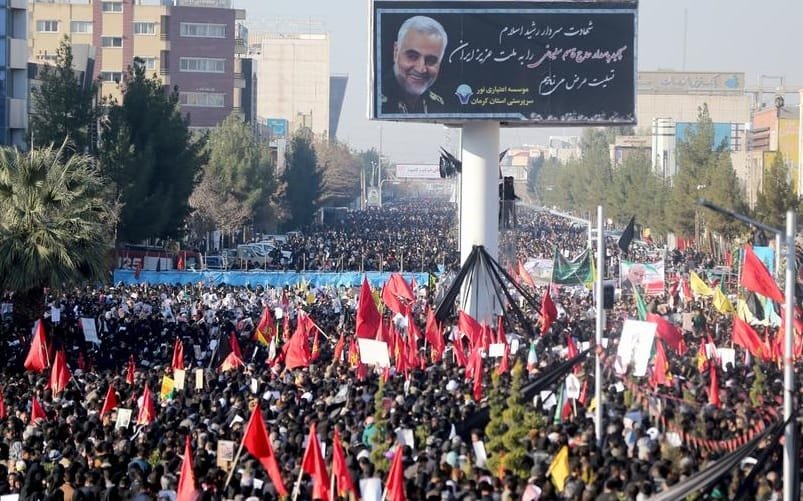 Irã enterro de general