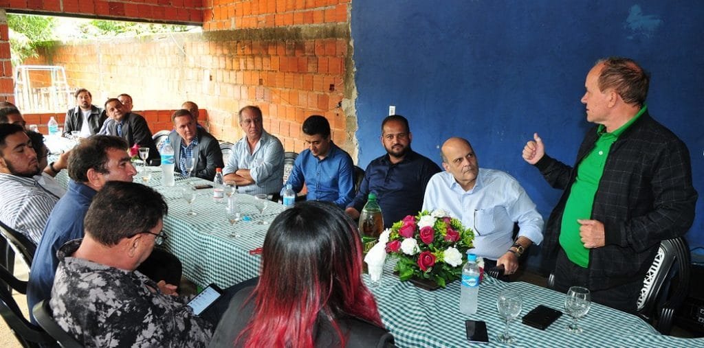 Paco Britto e empresários Ceilândia