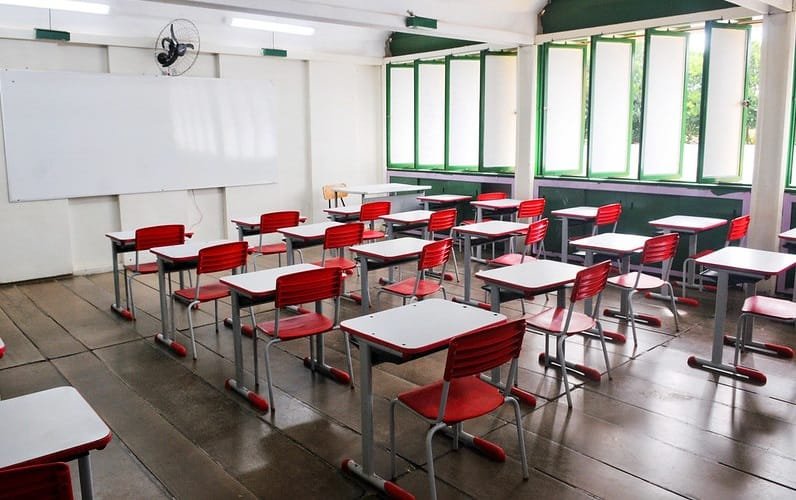 Sala de aula DF Misto Brasília