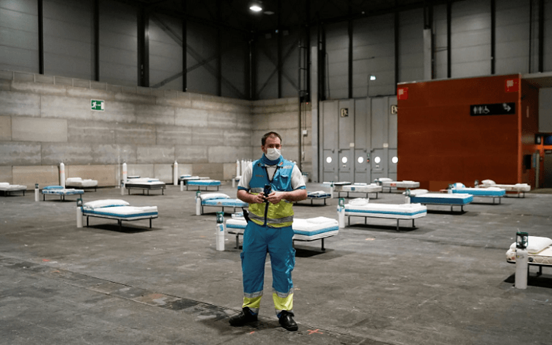 Espanha hospital de campanha