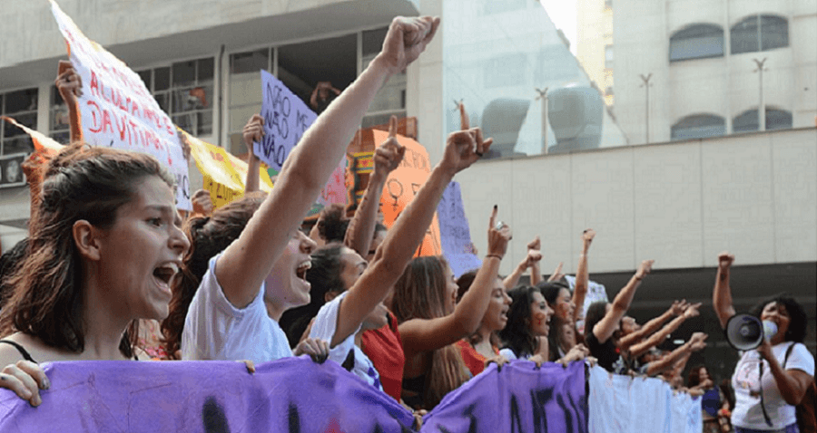 Mulheres manifestação
