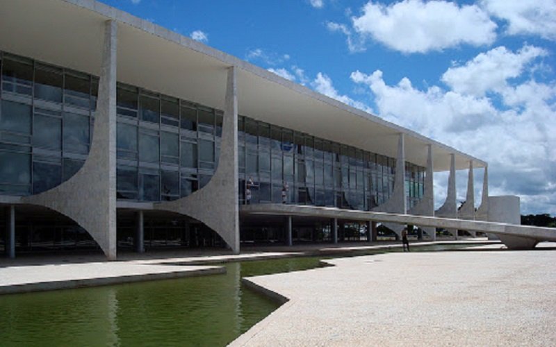 Palácio do Planalto sede do governo federal Misto Brasília