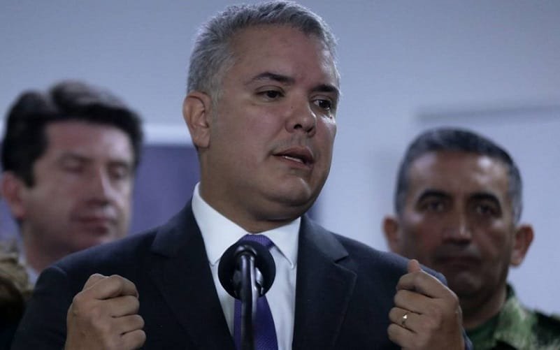 Presidente da Colômbia Ivan Duque Misto Brasília