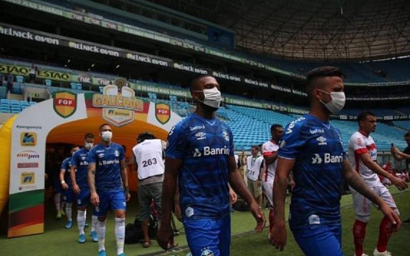 Coronavírus Grêmio protesto