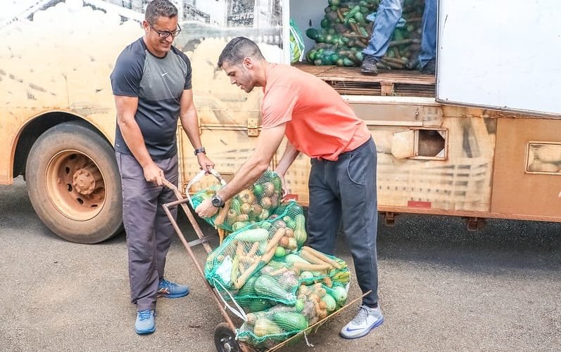 Doações de alimentos DF