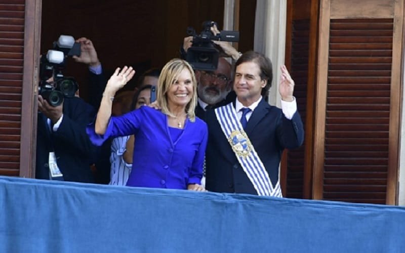 Luis Lacalle Pou e Beatriz Argimón