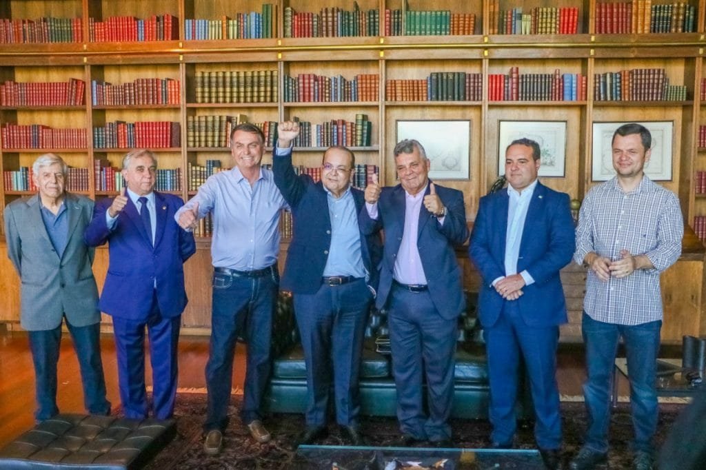 Bolsonaro. Ibaneis e Fraga