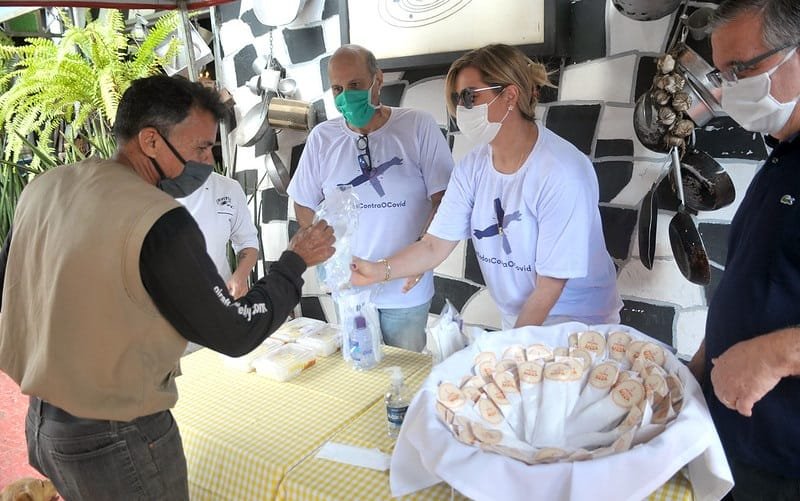 Motoboys kit coronavírus DF