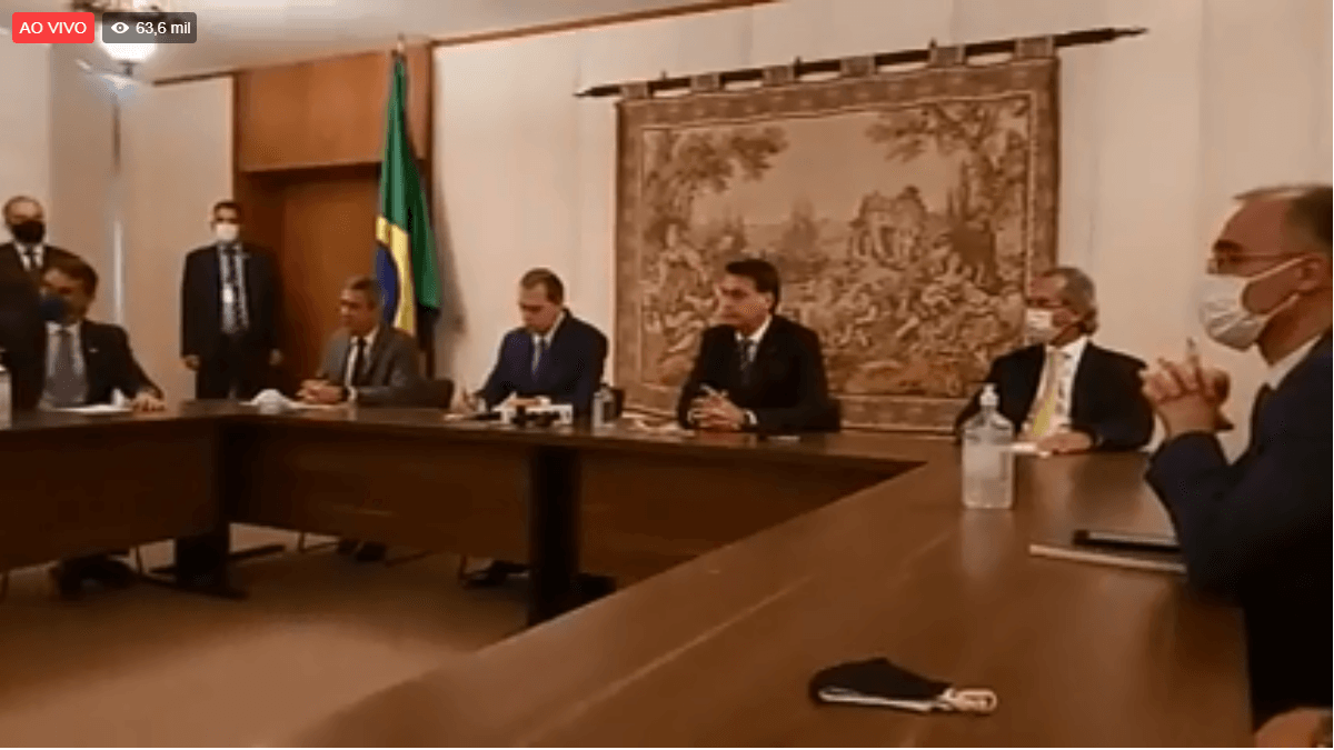 Bolsonaro com Toffoli