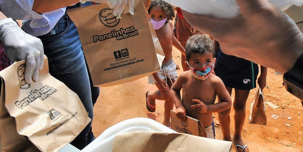 Doação de comida Projeto Panelinha