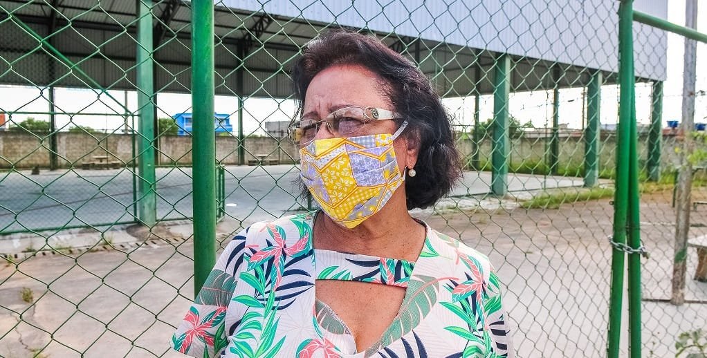 Maria Ignez é diretora de escola no Recanto das Emas, uma das 29 escolas públicas que passam reformas no Recanto das Emas/Acacio Pinheiro/Agência Brasília