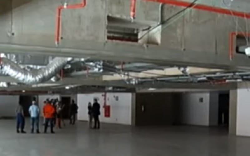 Hospital de campanha DF vistoria