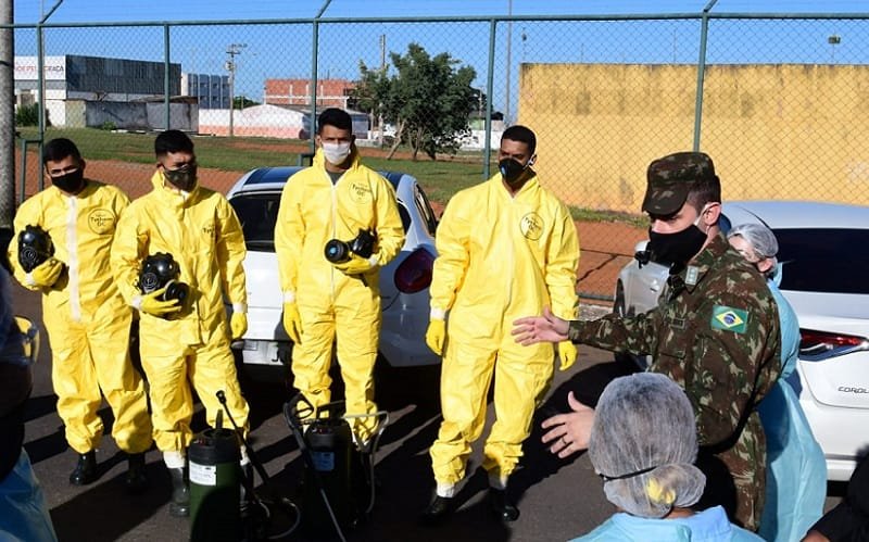 Militares UPA Samambaia