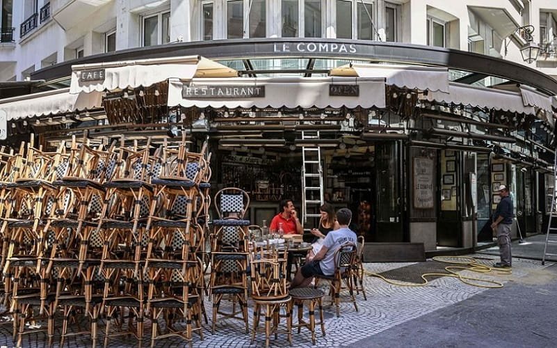 França restaurantes reabertos