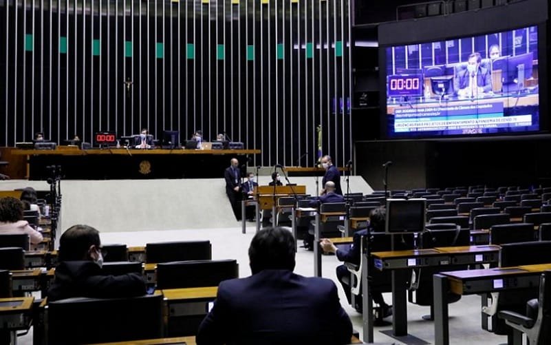 Câmara dos Deputados sessão virtual