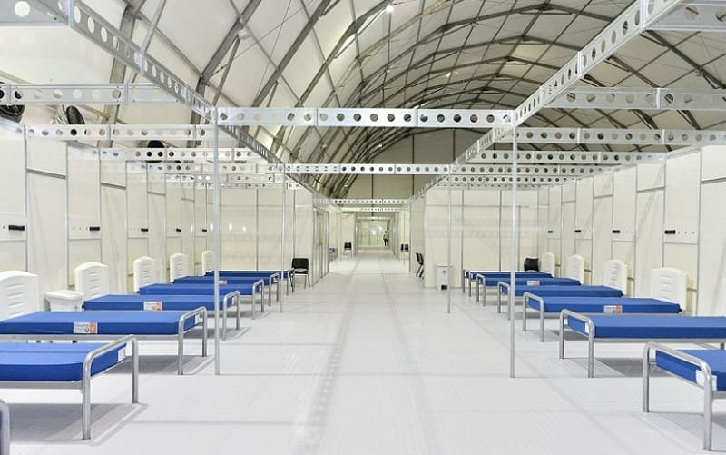 Hospital de campanha de Águas Lindas começa a atender hoje