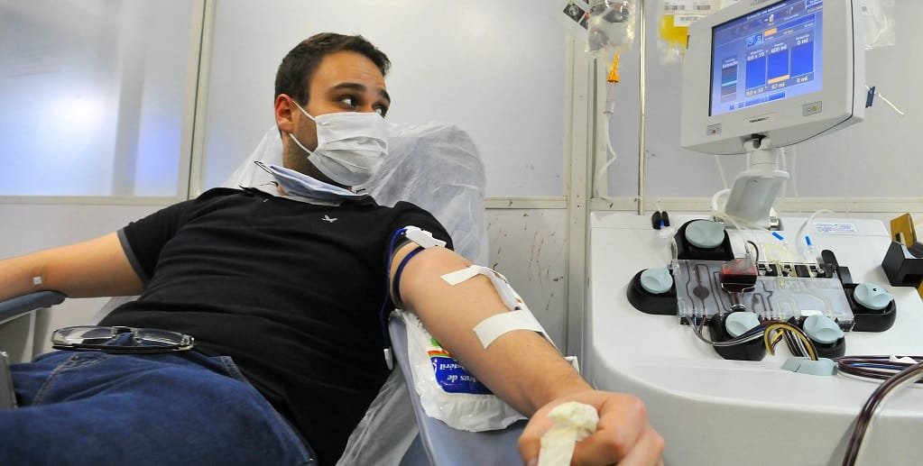 Irineu Lopes é um dos doadores de plasma para uma pesquisa que acontece no DF para combater o novo coronavírus/Joel Rodrigues/Agência Brasília