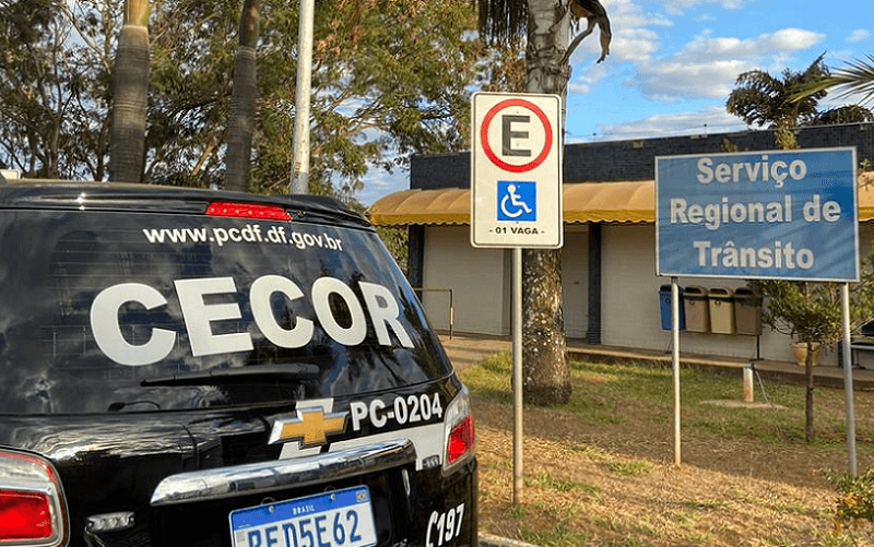 Detran DF operação policial