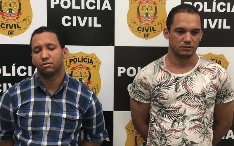 Irmãos são presos no DF após o golpe do celular em sites