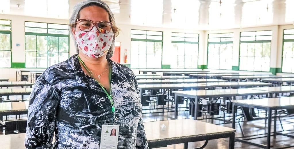 Dolores Ferreira é diretora de equipamentos de segurança alimentar e nutricional dos restaurantes comunitários do DF/Paulo H. Carvalho/Agência Brasília