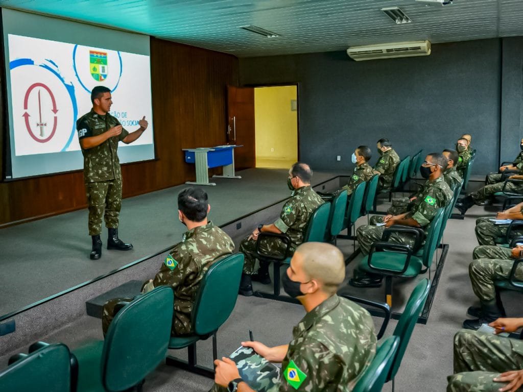 Exército sala de aula