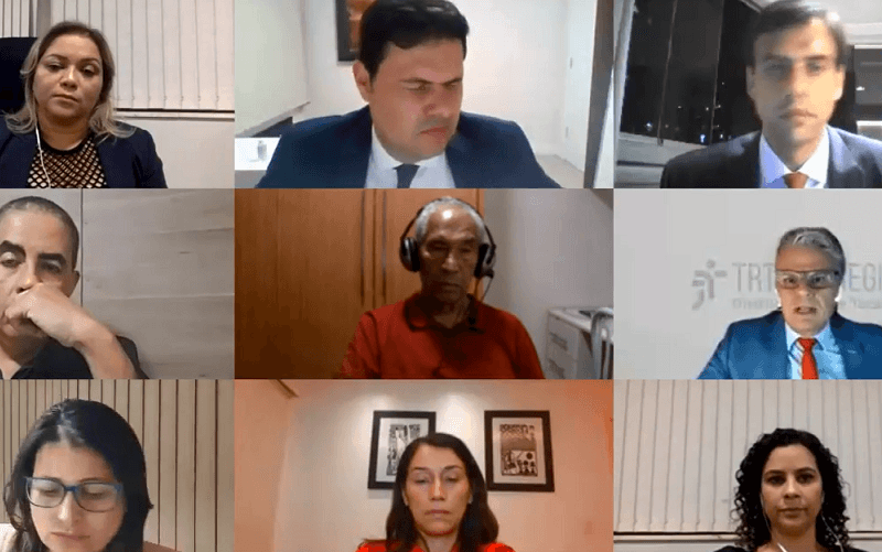 Audiência TRT escolas particulares