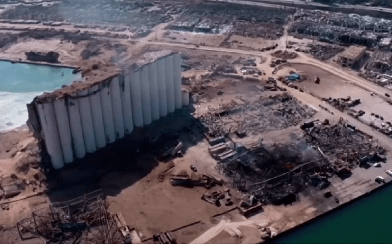 Explosão em Beirute provocou cratera de 43 metros de profundidade