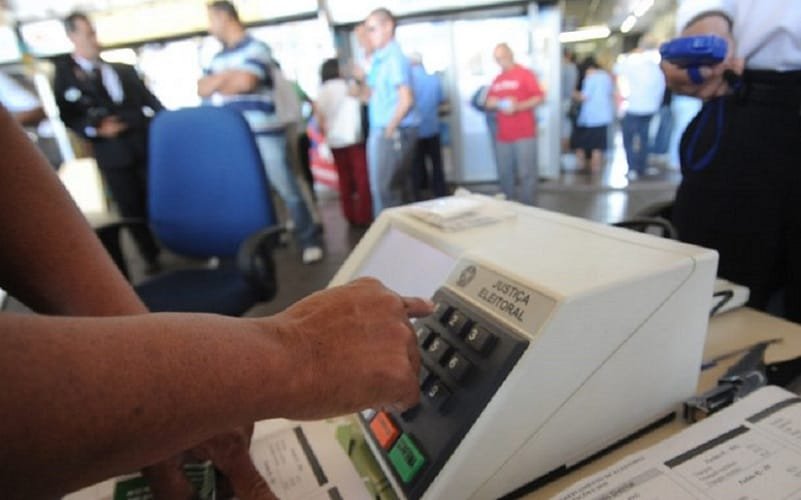 Eleições urna eletrônica DF Misto Brasília