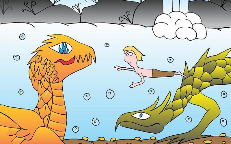 Ilustração livro Daniel na Trilha dos Dragões