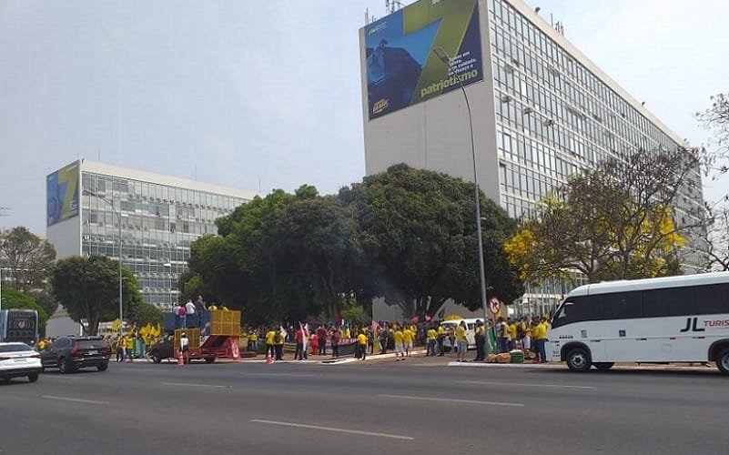 Correios manifestação DF