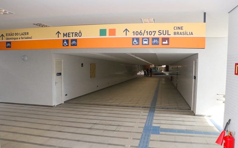 Estação metrô Asa Sul DF