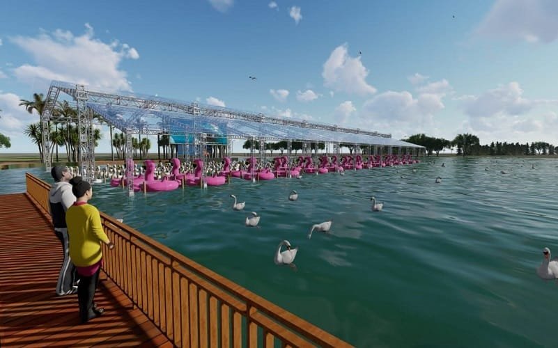 Parque da Cidade pedalinhos DF