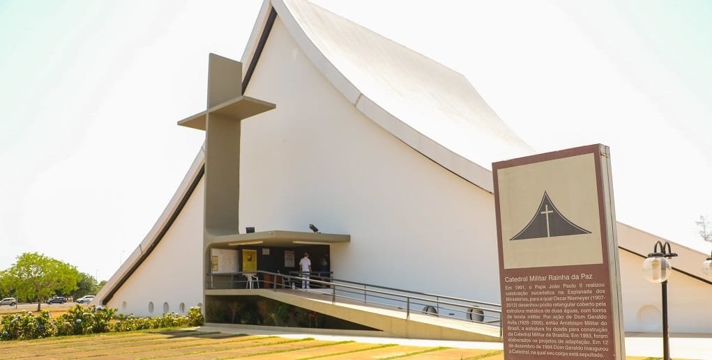 Catedral Militar Rainha da Paz, no Eixo Monumental de Brasília, finalmente possui agora a escritura do terreno/Renato Alves/Agência Brasília