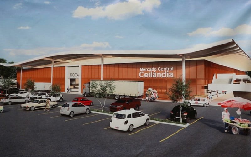 Ceilândia desenho mercado