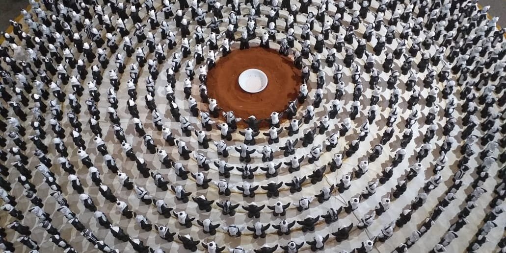 Na exposição dos Orixás, no Museu Nacional de Brasília, o visitante poderá ver 700 estatuetas pintadas a mão/Jorge Cury/Misto Brasília
