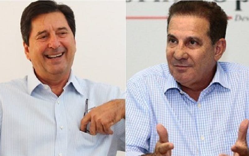 Maguito Villela e o senador Vanderson