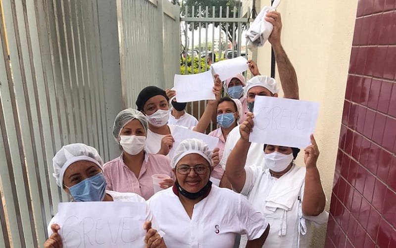 Hospitais do DF sem comida por conta da greve de funcionários