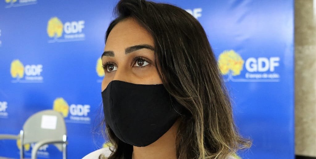 Kálitha Giovana é uma das 474 alunas e alunos da primeira fase do Inova Tech, que receberam o diploma de conclusão/Acácio Pinheiro/Agência Brasília