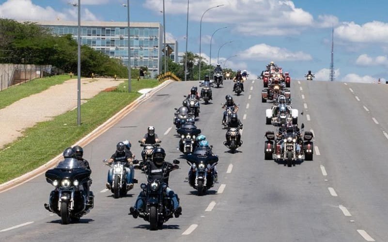 Motociclistas desfile Brasília