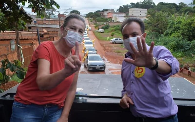 Fábio Mossoró e Zeli Fritsche Valparaíso de Goiás