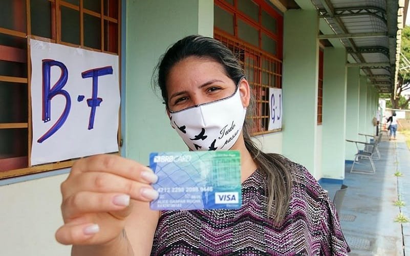 Depositados os valores das bolsas Alimentação do DF