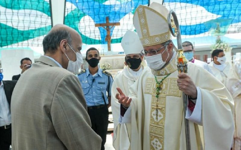 Dom Paulo Cezar e Paco Britto DF