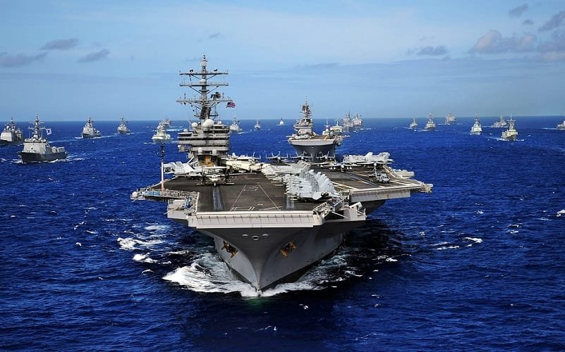Estados Unidos frota naval