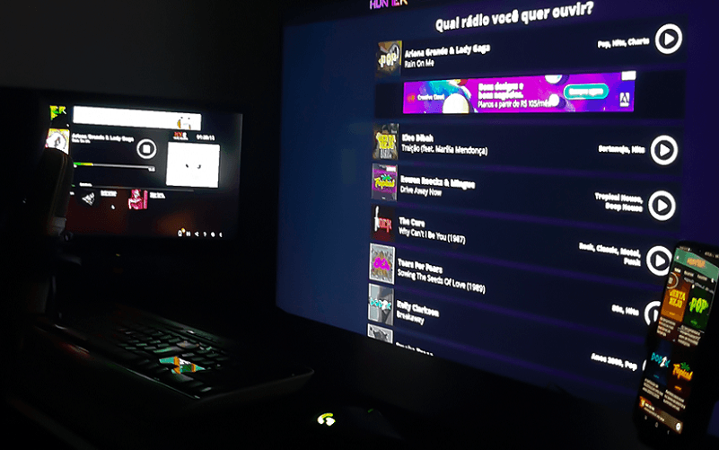 Rádio Hunter.FM painel