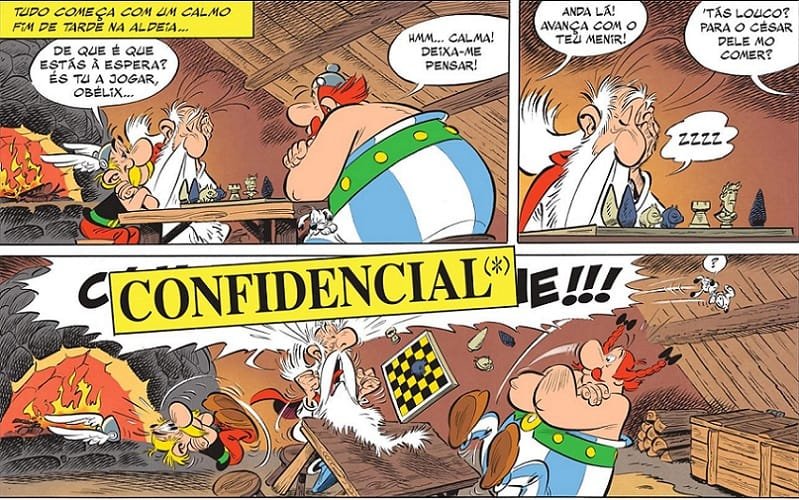Autores de Asterix e Obelix anunciam novo álbum para outubro