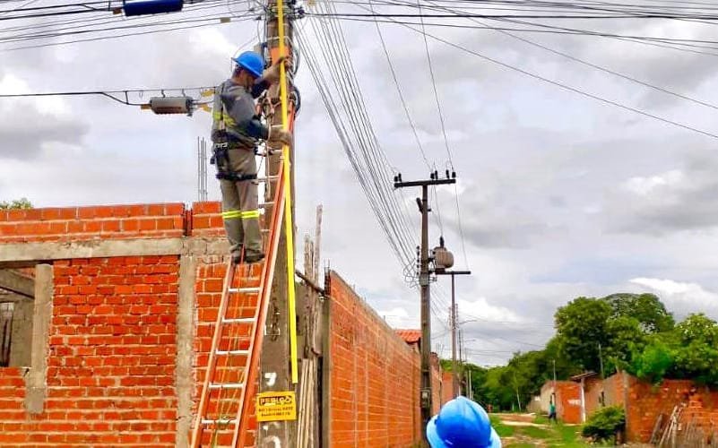 Energia elétrica Teresina Misto Brasil