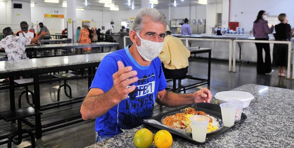 Restaurante comunitário DF João