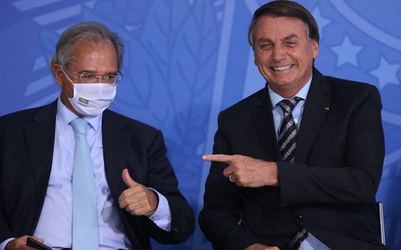 Paulo Guedes e Jair Bolsonaro