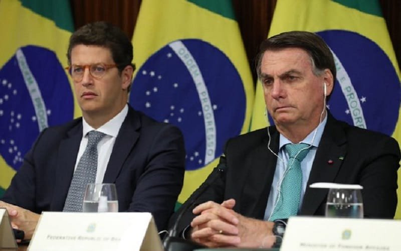 Salles e Bolsonaro Cúpula do Clima